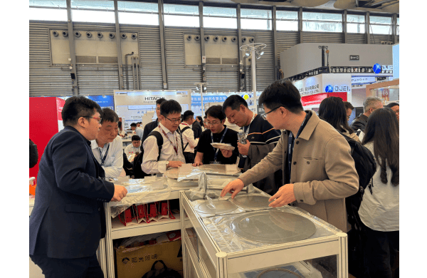 Veteksemicon skinner på 2025 Shanghai Semicon International Exhibition