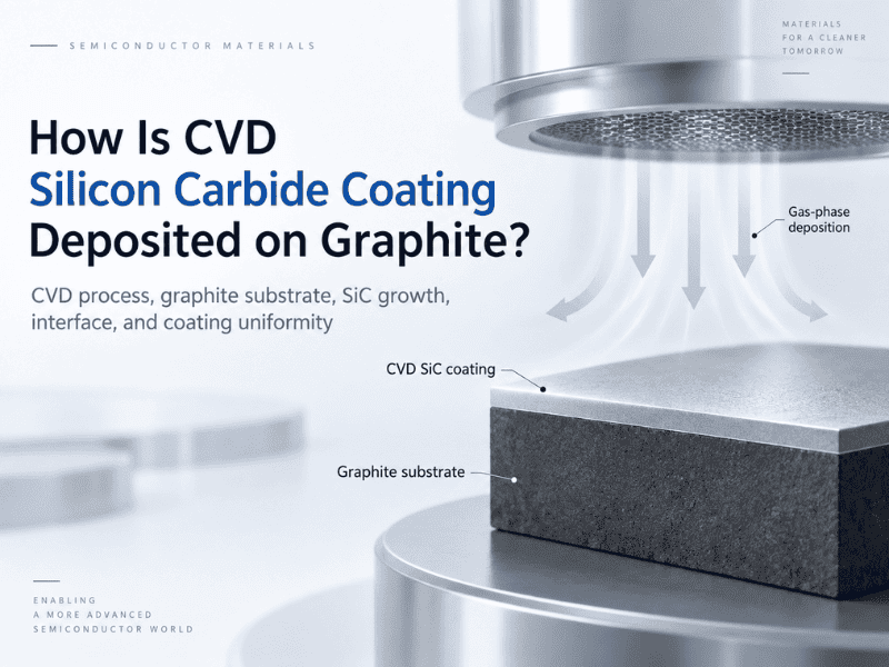 Hvordan aflejres CVD-siliciumcarbidbelægning på grafit?