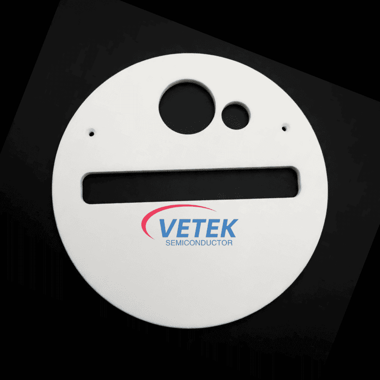 Uigennemsigtigt kvartsskjold og lukker med høj renhed til MOCVD