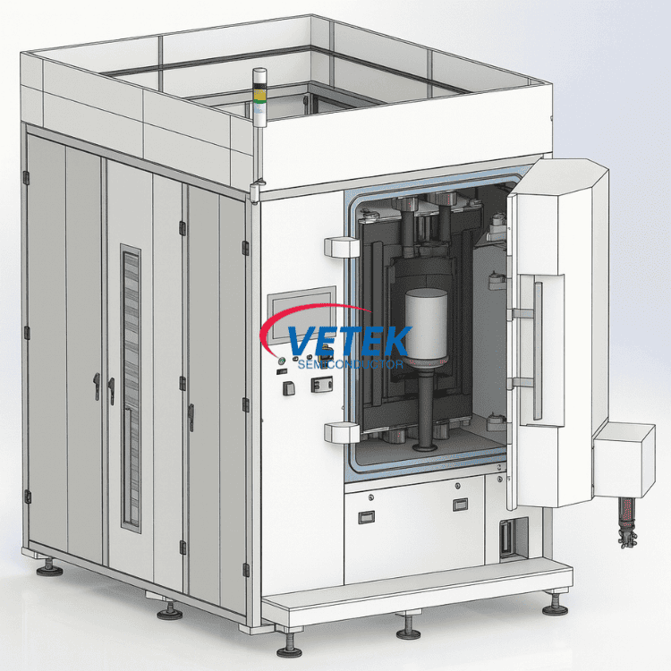 Stor størrelse modstandsopvarmning SiC krystal vækstovn Stor størrelse modstandsopvarmning SiC krystal vækstovn